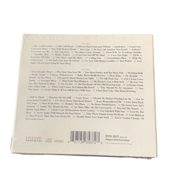 New Music CD Hank Williams Hey Good Looking Essential Collection 3 CD’s - Picture 2 of 3